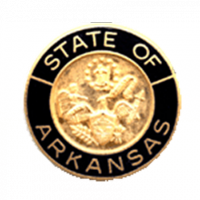 State of Arkansas one Color Rim Seal