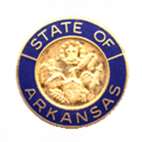 State of Arkansas one Color Rim Seal