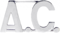 A.C. Die Struck Letter Combination
