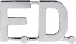 F.D. Die Struck Letter Combination