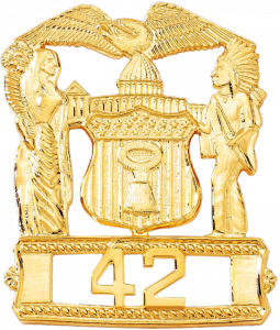 Eagle Badge with Open Bottom Panel