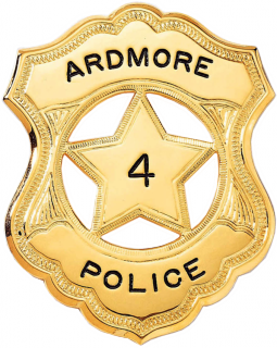 Shield Badge with 5-Point Star