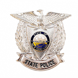 Badge with Eagle and Wreath Sides