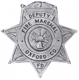 Seven Point Star Fire Badge
