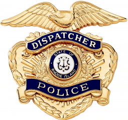 Cap Badge with Eagle and Applied Reverse Enamel Panels