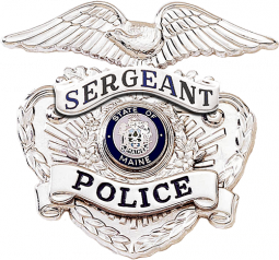 Badge with Eagle and Applied Panel