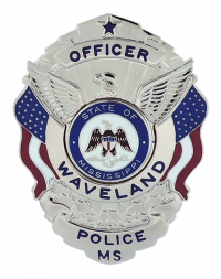 Shield with Eagle and Flags