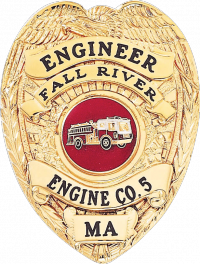 Badge with Eagle and Applied Panels
