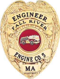 Badge with Eagle and Applied Panels