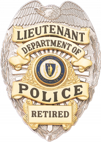 Badge with Applied Panels with Eagle Head in Die