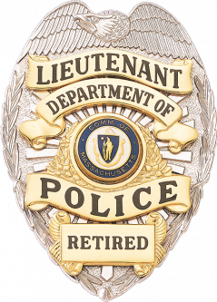 Badge with Applied Panels with Eagle Head in Die