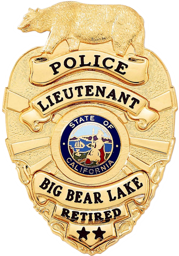 Shield Badge with Bear