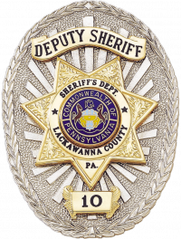 Badge with Applied Panels and Star