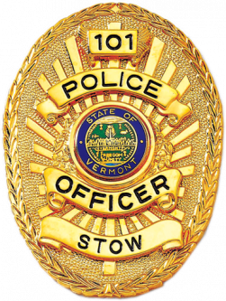 Oval Badge with Applied Panels