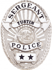 Oval Badge with Applied Panels