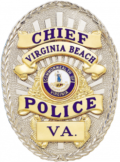 Oval Badge with Applied Panels