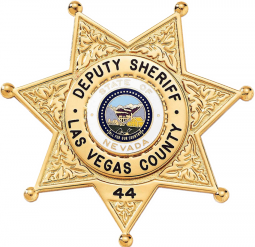 7-Point Star Badge with Applied Circular Center Disc Panel