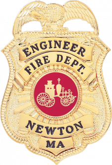 Badge with Eagle and Applied Panels