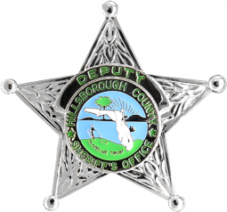 Five Point Florida Sheriff Star Badge