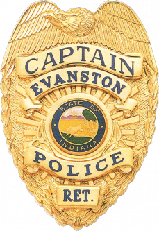 Badge with Eagle and Applied Panels