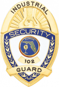 Semi-Custom Oval Security Badge