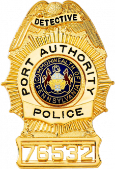 Sunburst Badge with Eagle and Area for Applied Characters