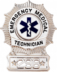 Sunburst Badge with an Area For Applied Characters