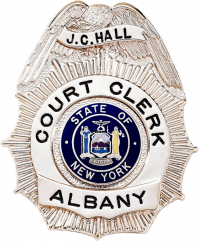 Sunburst Badge with an Eagle