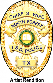 Oval Badge with Piercings