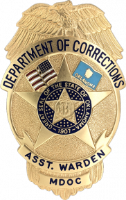 Oklahoma Department of Corrections Badge
