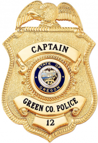 Shield Badge with an Eagle