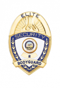 Semi-Custom Oval Security Badge