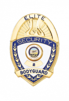 Semi-Custom Oval Security Badge