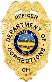 Badge with Eagle and Circular Panel