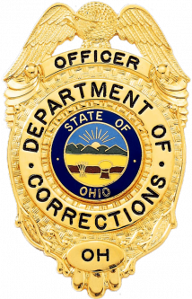 Badge with Eagle and Circular Panel