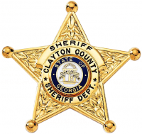 Five Point Star Badge with Circular Panel