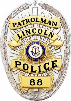 Oval Badge with Applied Panels