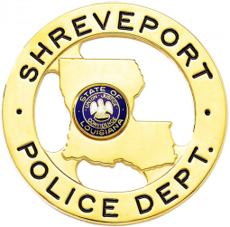 Round Badge with Louisiana Center