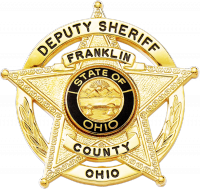 5 Point Star Badge with Outer Ring