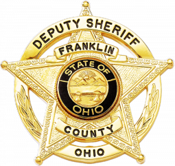 5 Point Star Badge with Outer Ring