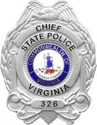 Circular Shield with Eagle on Top