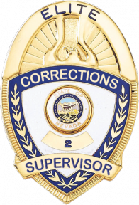Corrections Shield Badge