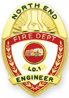 Sunburst Badge with Flags and Eagle