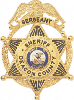 Six Point Star with Wreath and Eagle