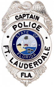 Badge with Eagle and Circular Panel