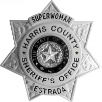 7-Point Star Badge - HARRIS COUNTY SHERIFF'S OFFICE