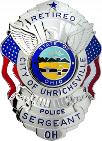 Shield with Eagle and American Flags