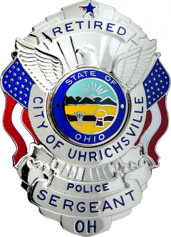 Shield with Eagle and American Flags