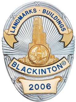 Versatile Oval Building Badge