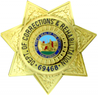 California Department of Corrections 7 Point Star B3069